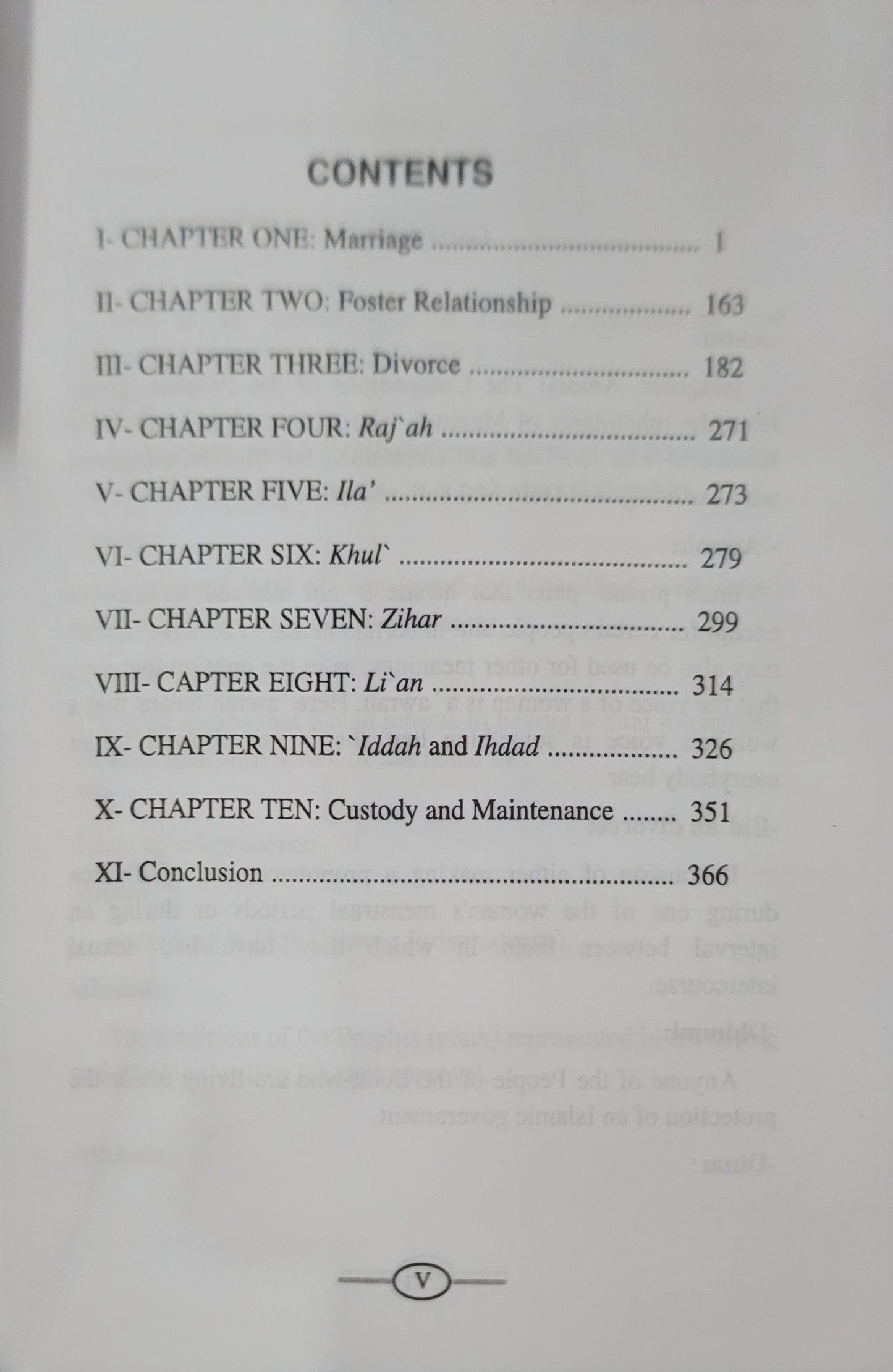 Fiqh of the Muslim Family