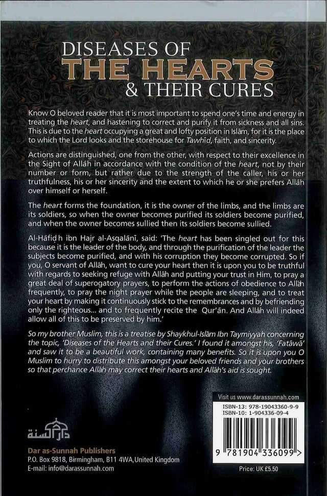 Diseases of the Hearts & their Cures - Ibn Taymiyyah