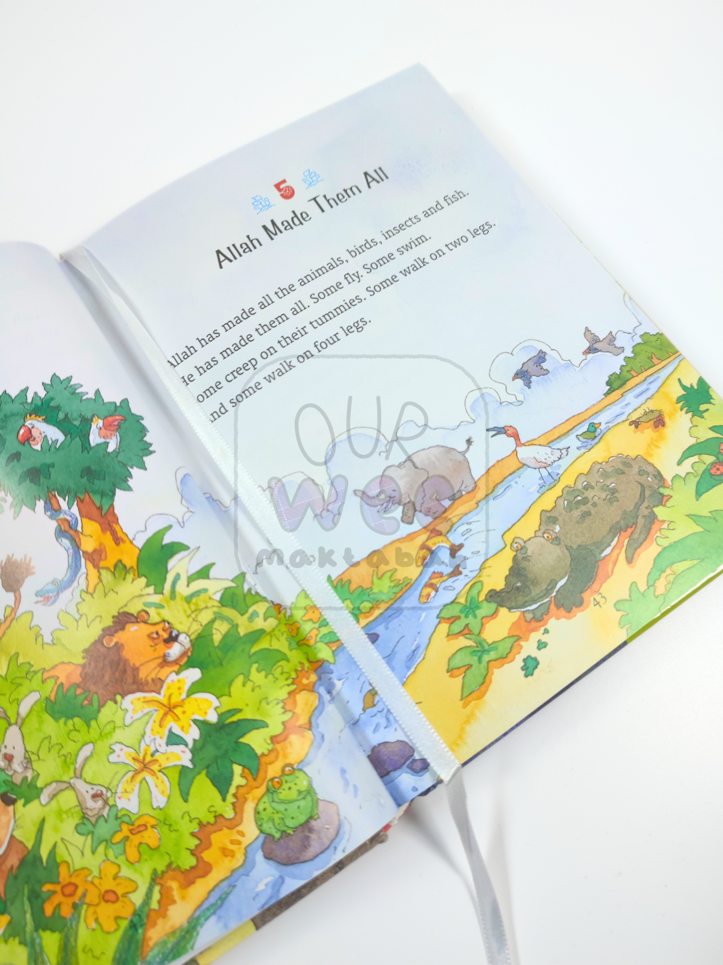 A sample page from  My First Illustrated Quran Storybook