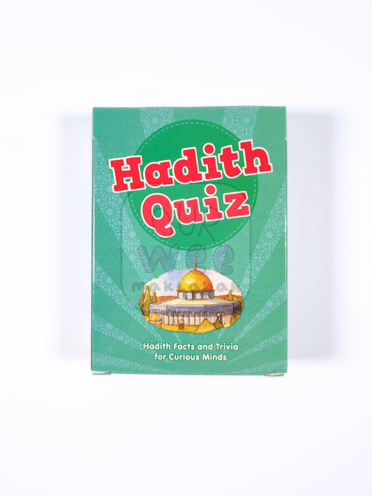 Green front of the Hadith Quiz Cards Pack