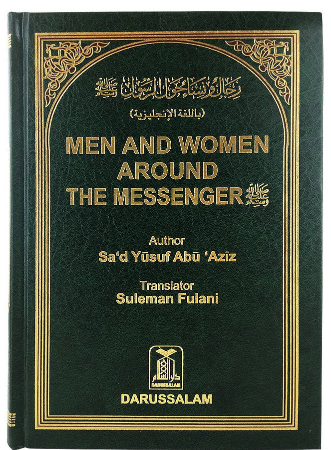 Men and women around the messenger
